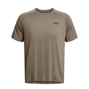 Under Armour Mens Tech 20 Short Sleeve Tee Shirt Loose Fit Taupe‎ XL